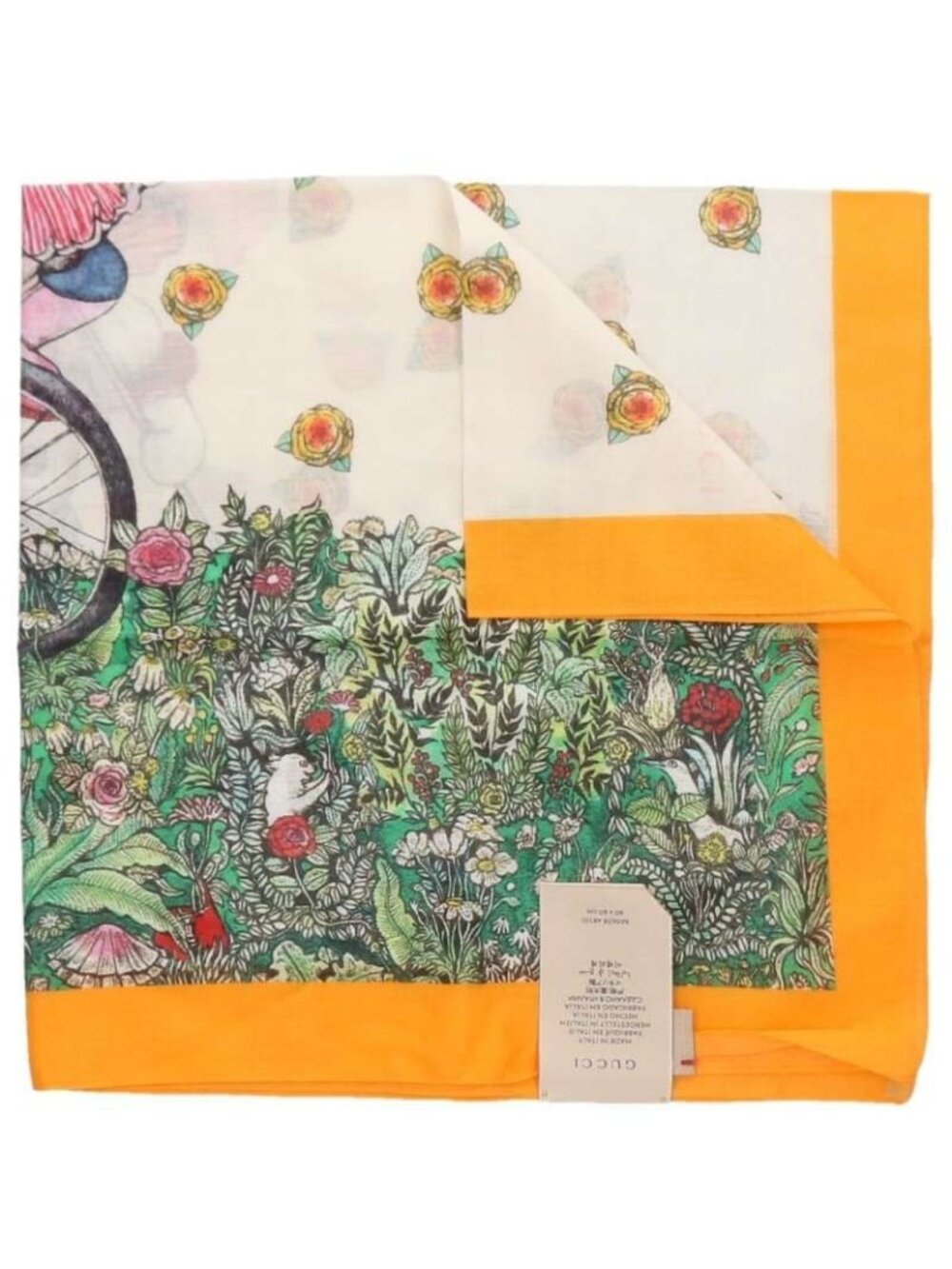 Gucci Yuko Higuchi All Over Print Scarf
